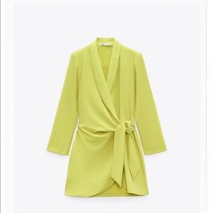 Zara Pareo Mini wrap dress